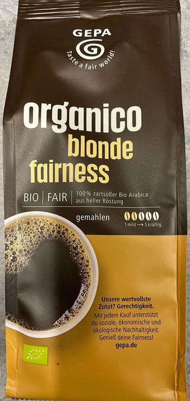 Kaffee blonde fairness